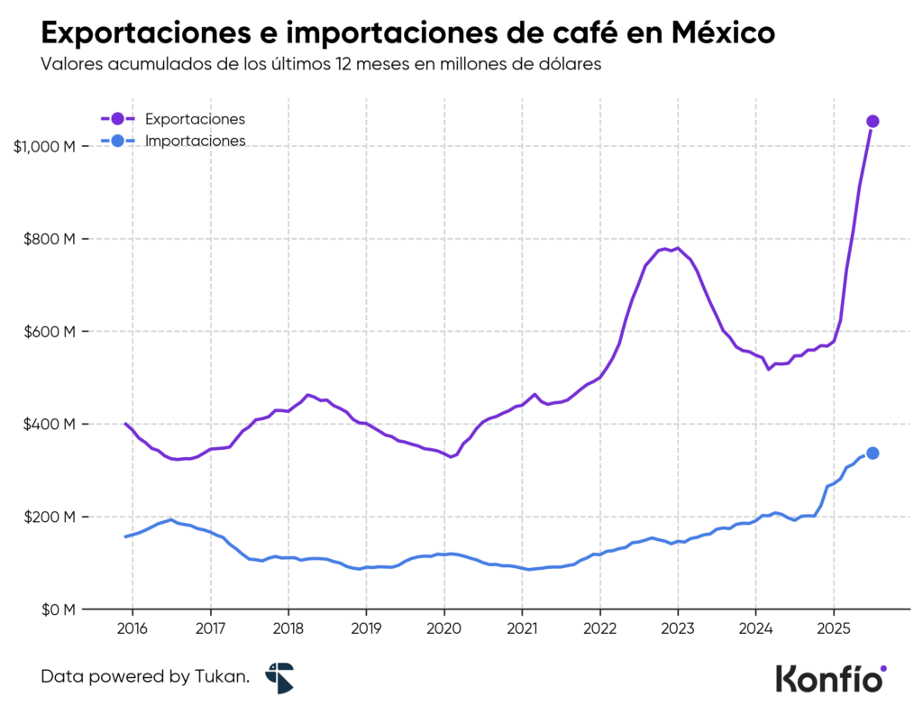 Producción de café en México: los estados que impulsan el crecimiento del sector 3 Producción de café en México: los estados que impulsan el crecimiento del sector