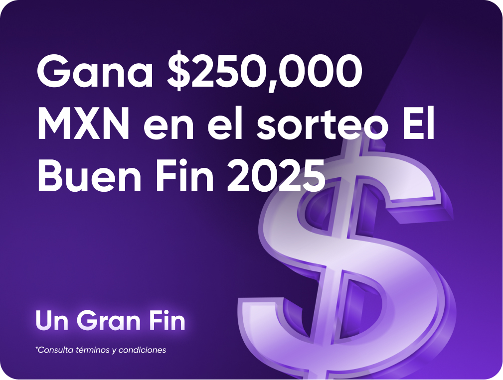 Participa en el sorteo El Buen Fin 2025